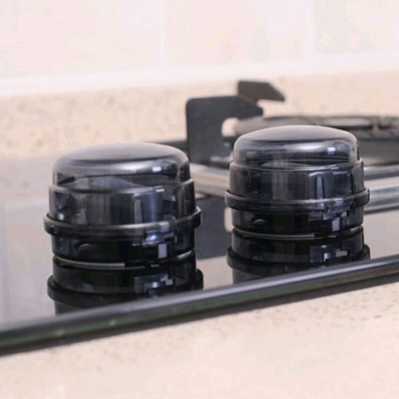 2 Stuks Baby Veiligheid Oven Lock Deksel Gasfornuis Knop Covers Home Keuken Schakelaar Bescherming Tool Protector