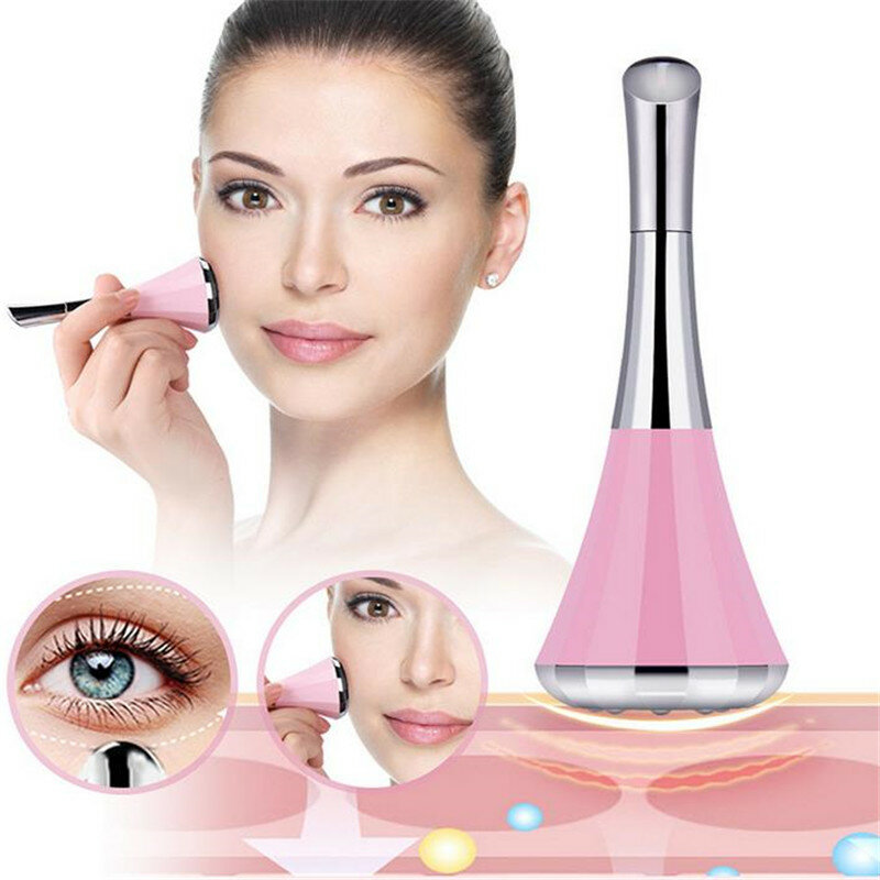 2 IN 1 Eye Massager Skin Tightening Massager Microcurrent Face Lift Device Skin Rejuvenation Wrinkle Removeal Skin Care 20#42