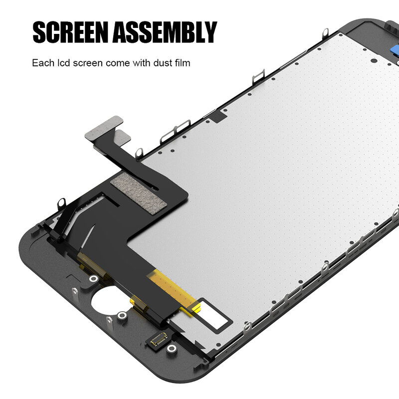 Flylinktech сенсорный экран Замена для iPhone 7 ЖК-дисплей 3D сенсорный экран дигитайзер Pantalla рамка в сборе с набором инструментов