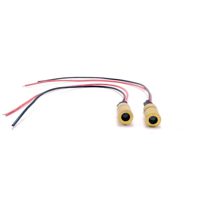 2pcs 450nm 5mw Mini Dot Pure Blue Laser Diode Module with Driver-in 3.2V 8x13mm