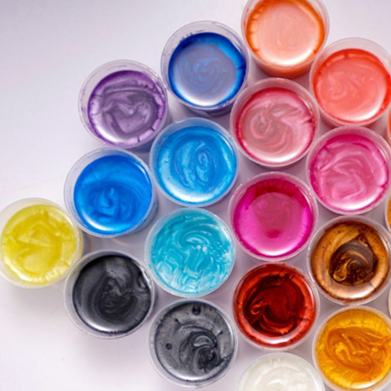 4 Stks/set Gemengde Kleur Resin Diy Sieraden Maken Craft Gloeiende Poeder Lichtgevende Pigment Set Crystal Epoxy Materiaal