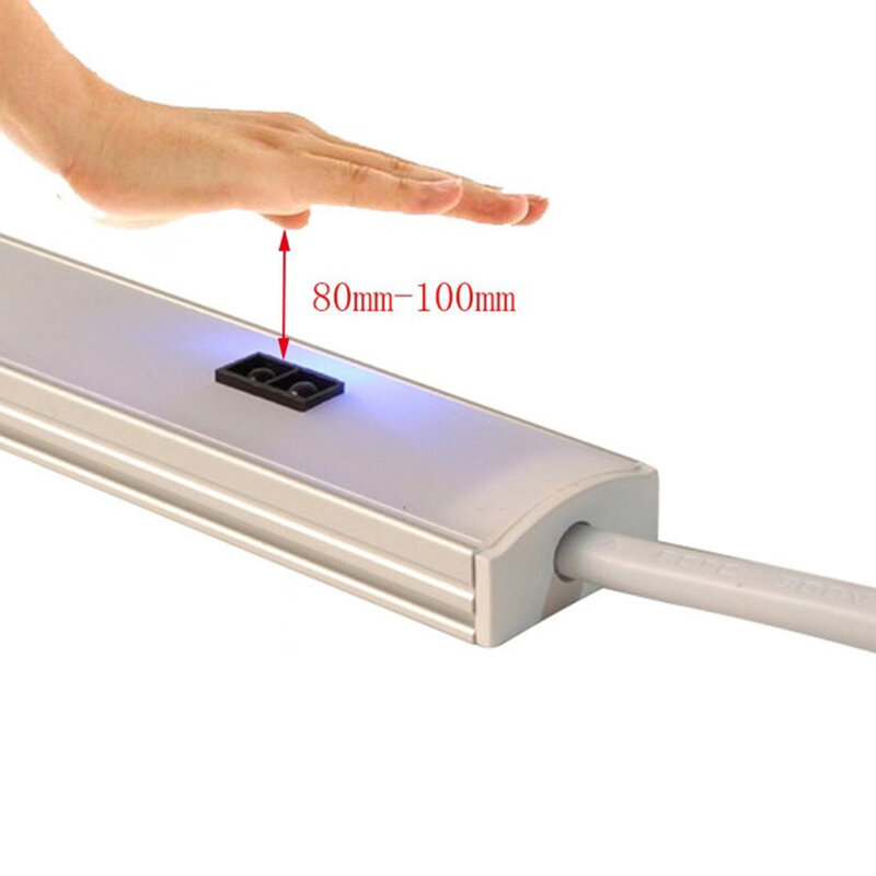 Możliwość przyciemniania przełącznik czujnikowy ściemniacz ręczny przełącznik pir do taśmy LED LED, przełącznik dotykowy do kuchni szafka LED Lights