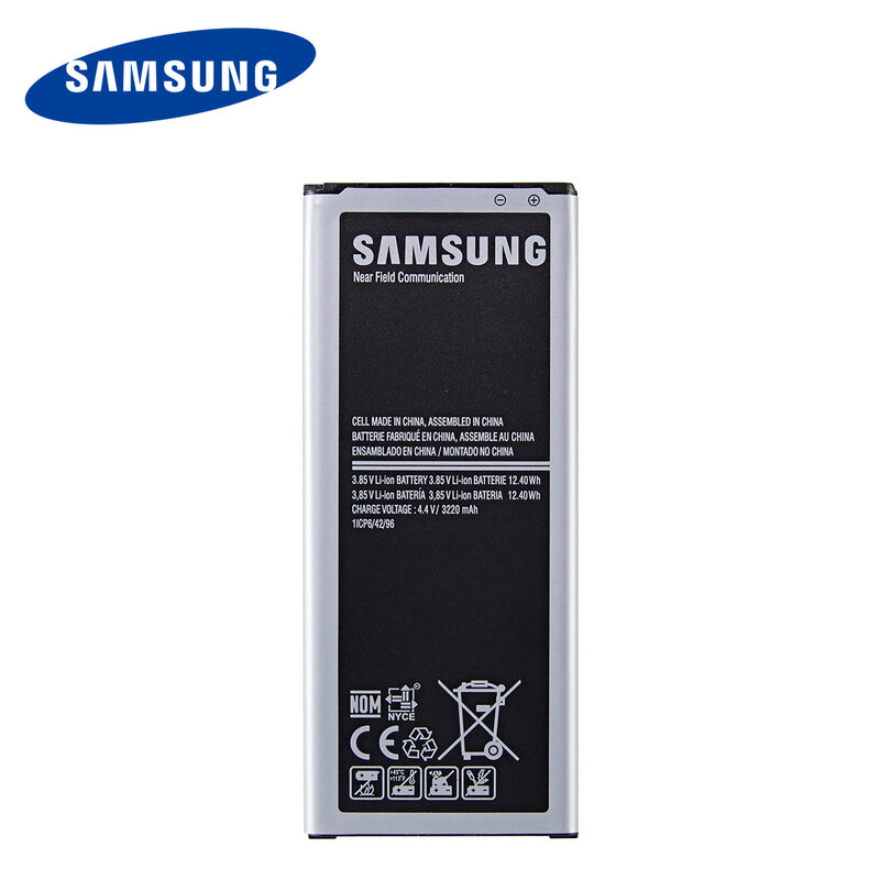 Samsung Orginal EB-BN910BBE EB-BN910BBK EB-BN910BBC EB-BN910BBU 3220 Mah Batterij Voor Samsung Galaxy Note 4 N910 N910A/V/P/T/H Nfc