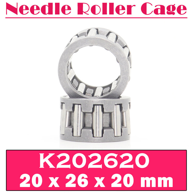 K202620 Bearing ( 10 PCS ) 20*26*20 mm Radial Needle Roller and Cage Assemblies K202620 49243/20 Bearings K20x26x20