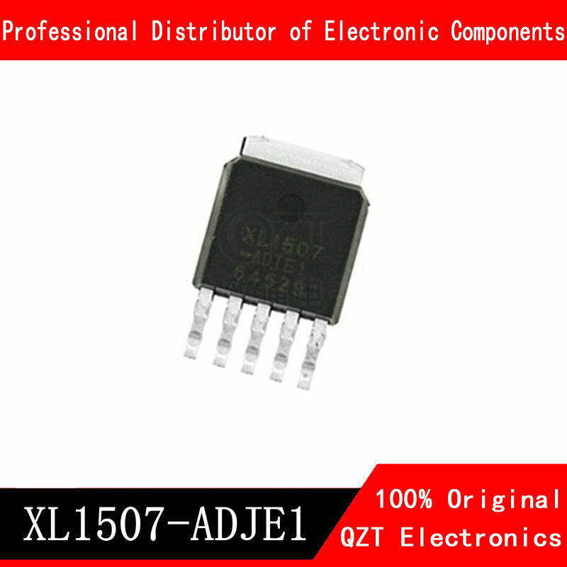 Convertidor de CC reductor Xl1507, accesorio nuevo y original de XL1507-ADJE1 a-252-5 3A 1,23-37V 150Khz