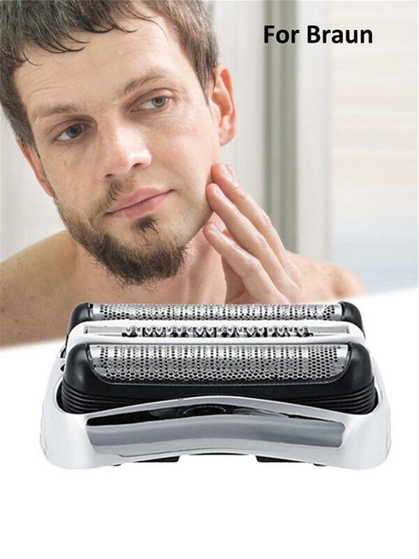 Acessórios de cabeça de barbeador elétrico para homens, acessórios de substituição Braun Razor, 32B, 32S, 21B, 3 Series, 1Pc