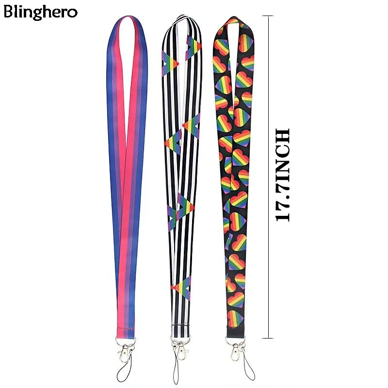 Blinghero 漫画ハングロープクールストラップ電話のキーストラップとストラップキーホルダー笛ファッション ID バッジホルダー BH0453