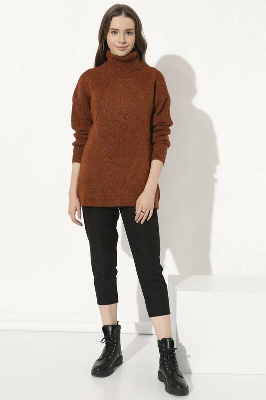 Winter Oversize Rollkragen Pullover Onesize Casual Wear Hält Warme Wolle Und Baumwolle Mischung Pullover