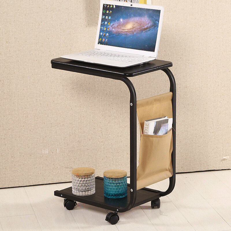 tea table side end table for office coffee table magazine shelf small table movable living room bedroom furniture