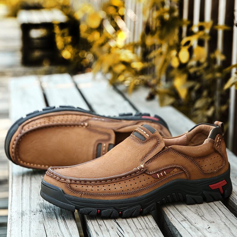 Zunyu novos mocassins de couro genuíno dos homens sapatilhas planas de alta qualidade causal sapatos masculinos sapatos de barco tamanho 38-48