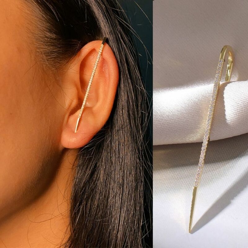 Emmaya – boucles d'oreilles simples en cristal de zircone cubique, accessoires pour femmes et filles, pour fête de mariage, nouvelle collection