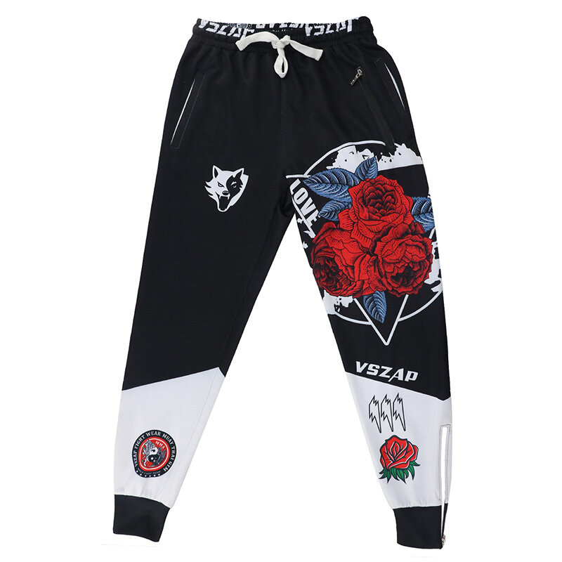 VSZAP fighting MMA Autumn pants sports combat male fitness training pants Thai boxing for UFC martial arts wind running