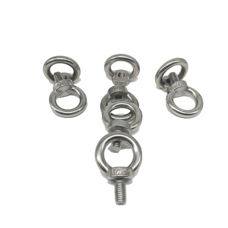 M10, 304  Stainless Steel Lifting Eye nut  for Cable Rope Lifting
