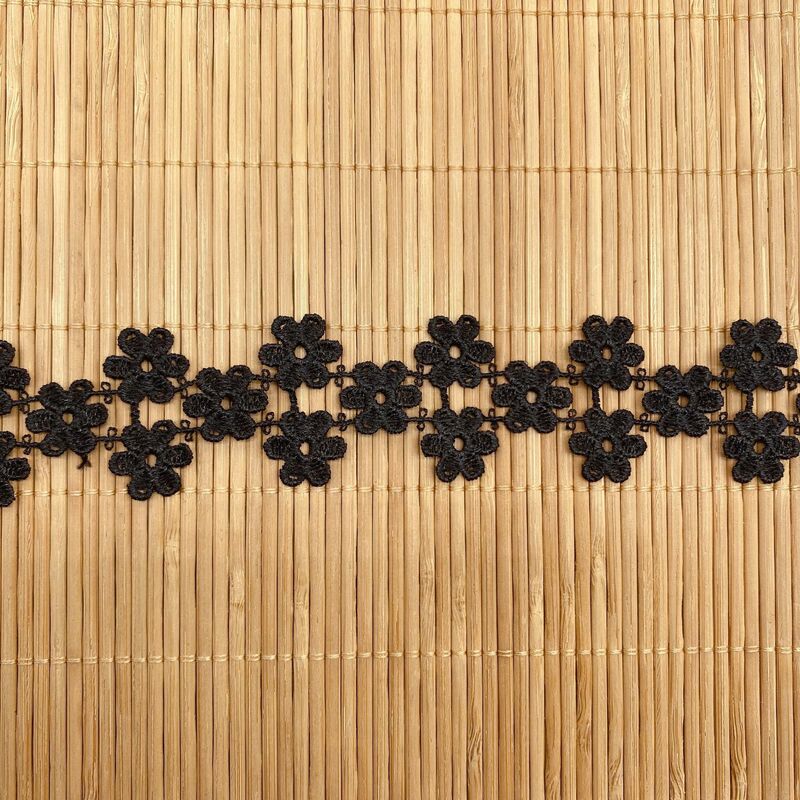 3 jardy kwiat koronki wykończenia na drutach ślub haftowane wstążki DIY Handmade Patchwork materiały do szycia robótek ręcznych