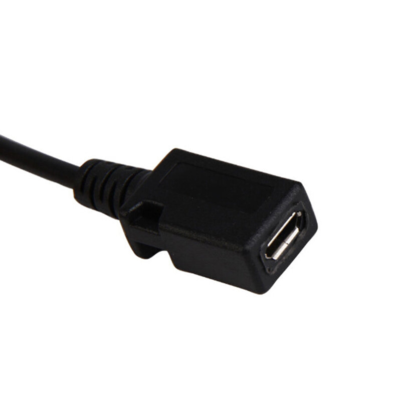 Répartiteur d'alimentation 2 en 1 OTG Micro USB, adaptateur USB vers Micro 5 broches, câble mâle femelle, 20cm