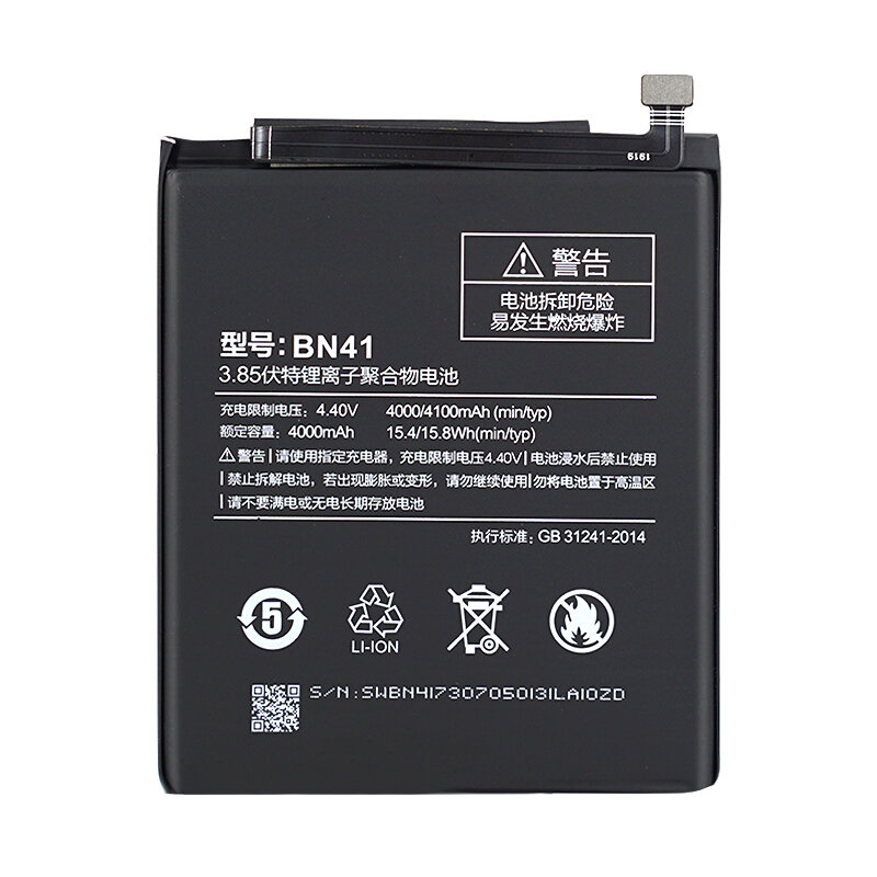 Original Phone Battery BM47 For Xiaomi Redmi 3 3S 3X 4X Mi5 Note 3 Pro 4 4x BM46 BN43 BN41 BM22 Replacement Batteries Free Tools