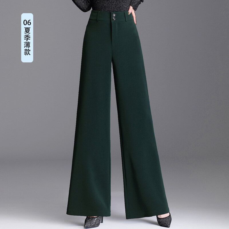 2021 nuovo inverno autunno donna cotone pantaloni Casual di alta qualità moda donna pantaloni neri