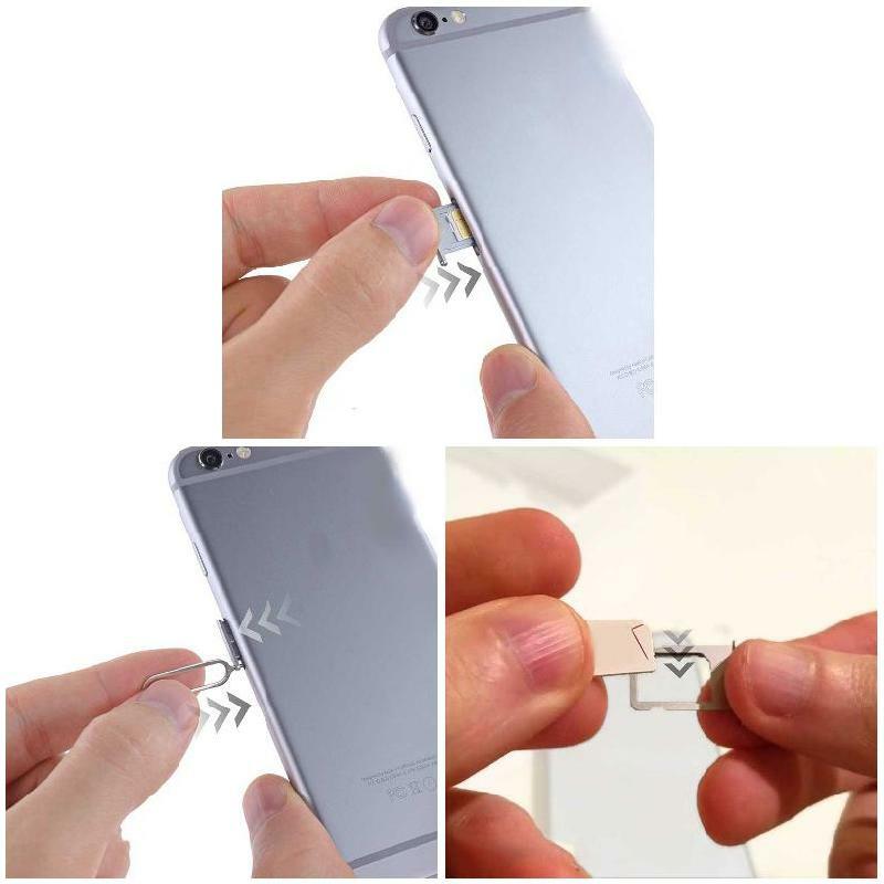 10Pcs Slim Sim Kaart Lade Pin Eject Removal Tool Naald Opener Ejector Voor Meest Smartphone Card Cutter Pin Opener removal Tools