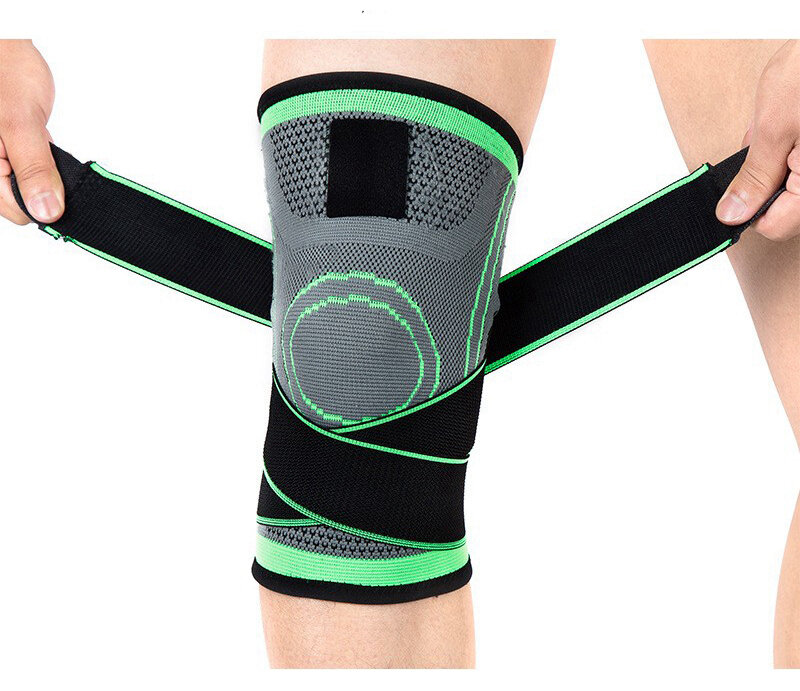 1 piece Men Women Knee Support Compression Sleeves Joint Pain Arthritis Relief Running Fitness Elastic Wrap Brace Knee Pads