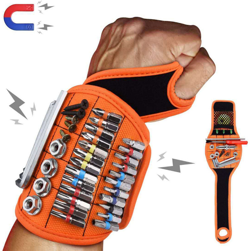 16 Magnetische Winding Wrist Strap Hand-Made Oxford Doek Polsband Premium Oxford Houden Schroeven Cool Gift Voor Mannen
