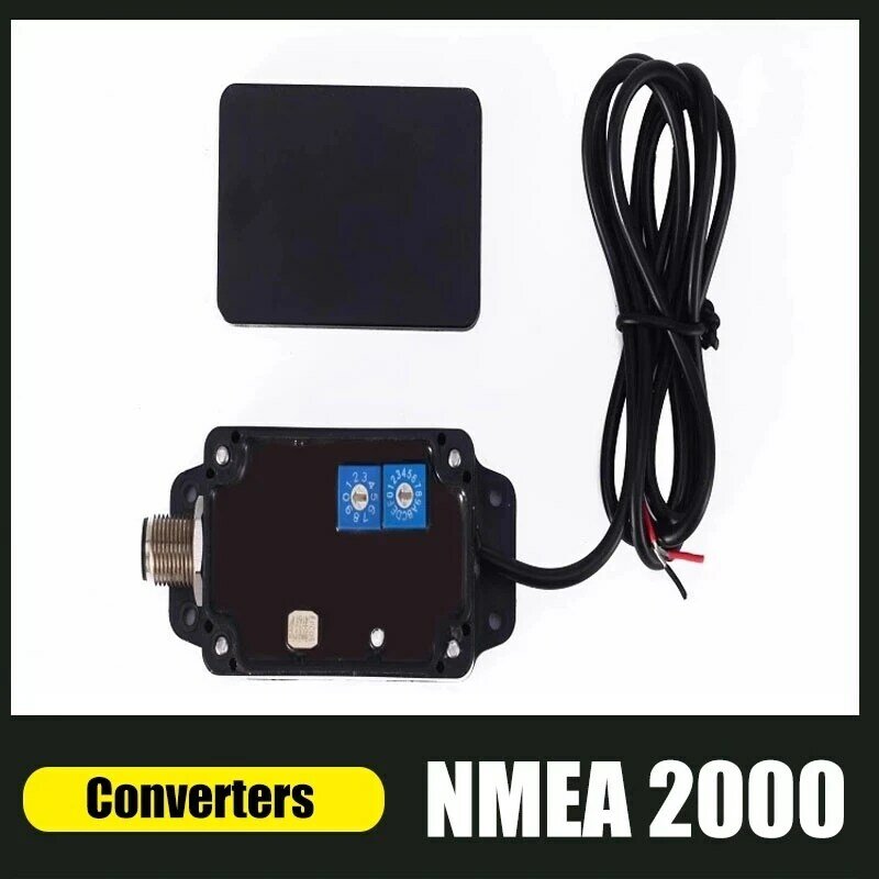 Konverter NMEA2000 Cocok untuk Pengukur Tangki Kapal Pesiar CX5001 NMEA 2000 Konverter Alat Aksesori Kelautan Suku Cadang Perahu
