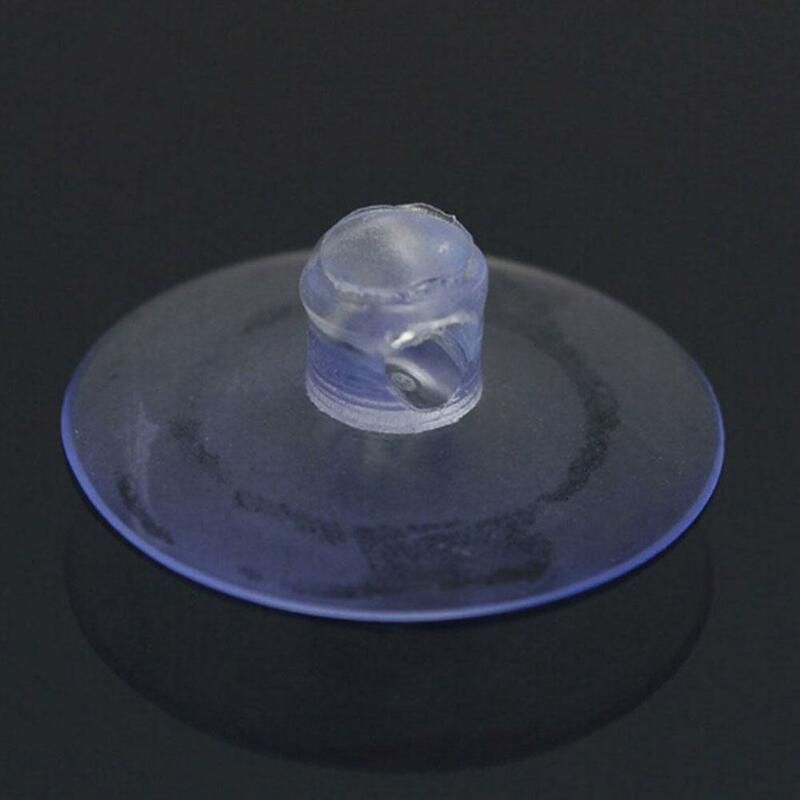 Copos de plástico transparente, cabeça de cogumelo, high-end, vácuo de PVC, 3 cm, 4 cm, 5cm, 10pcs