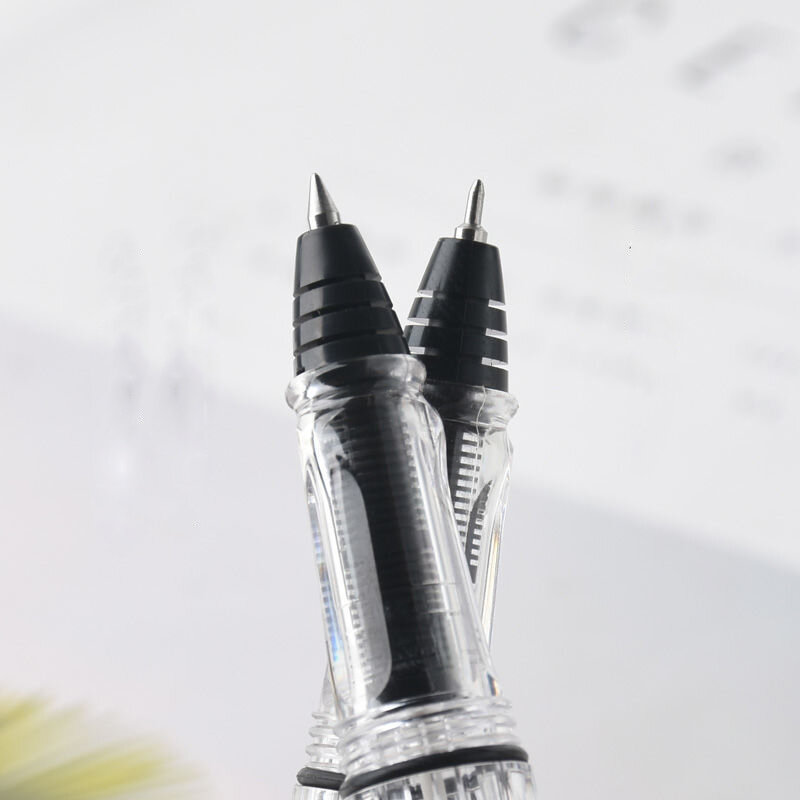 Перьевая ручка с белыми пулями, 0,38 мм, 0,5 мм