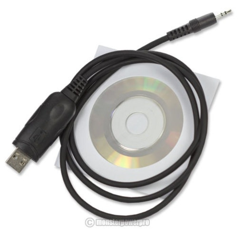 Cable de programación USB sin canalé para MOTOROLA CP200, CP160, CP140, EP450, PR400, P040, CP150, CT250, CT450, CP040, CP180, CP250, CP380, GP3688
