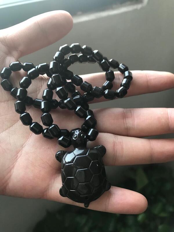 Корейское биоанионное ожерелье с энергией черепахи для здоровья