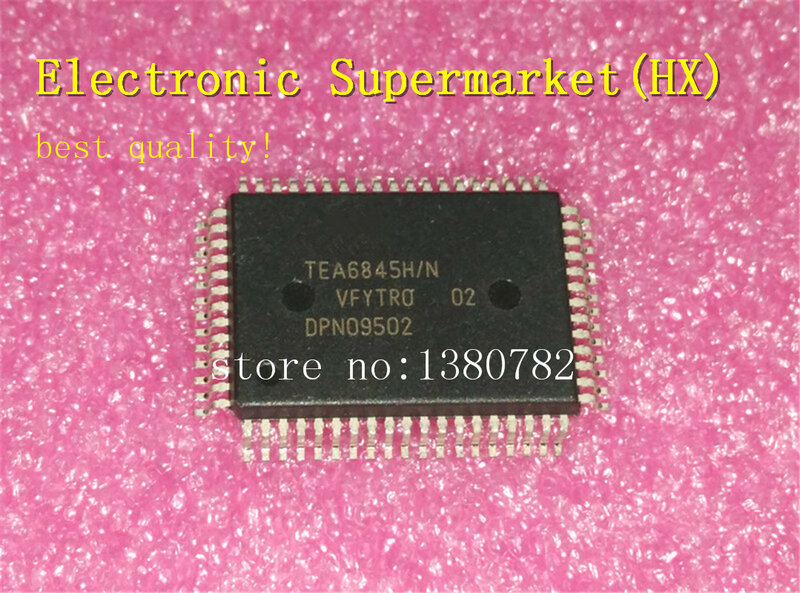 Бесплатная доставка 10 шт./лот TEA6845H TEA6845 QFP-64 новый оригинальный IC в наличии!