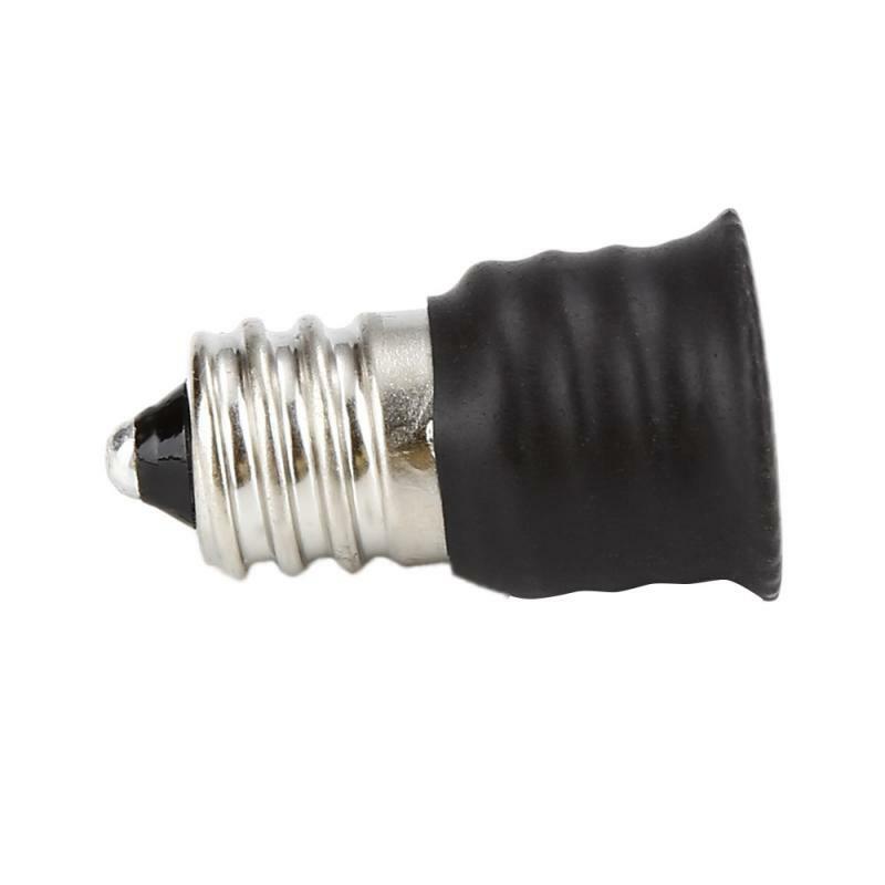 1pc E12 ~ E14 소켓 변환기 변경 램프베이스 LED 전구 어댑터 110 ~ 250V 할로겐 라이트 홀더