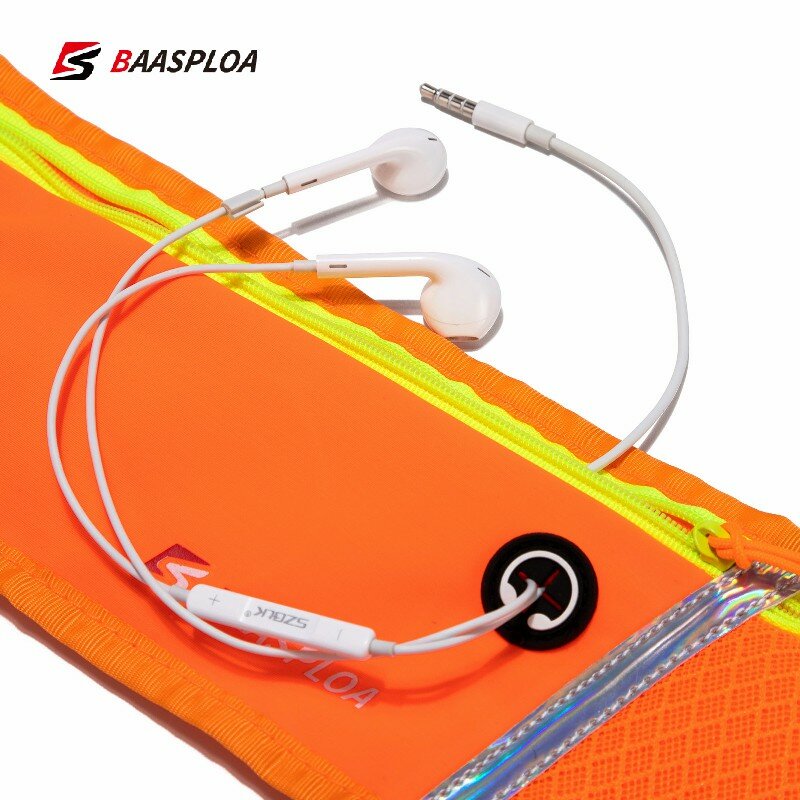 Водонепроницаемая поясная сумка Baasploa для бега, Спортивная портативная уличная Сумка-держатель для телефона для бега, женские и мужские спортивные аксессуары для фитнеса