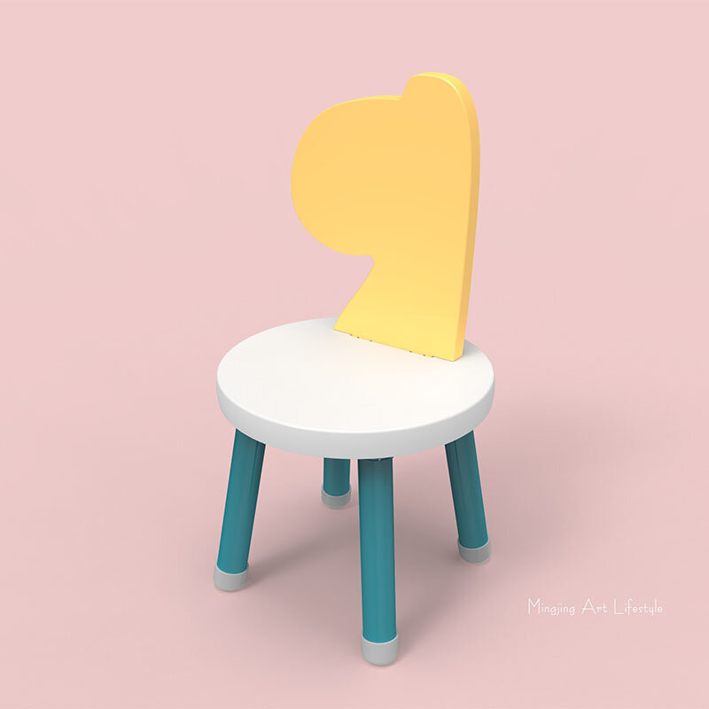 Мебель в скандинавском стиле прекрасный стул барстул лья светильник стул для ванной мультяшной скамейки детский стул стол и стул