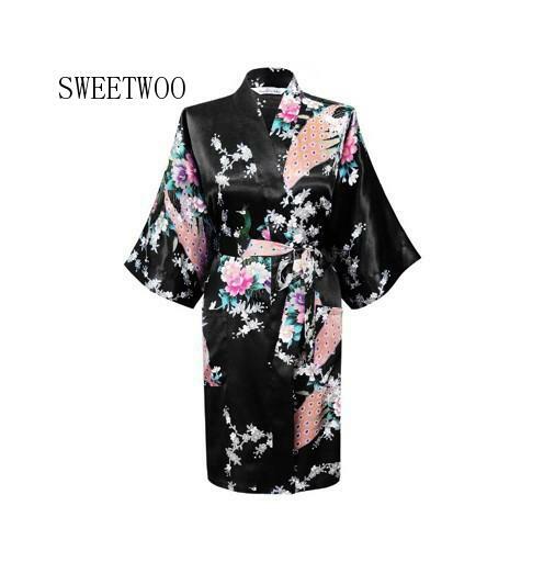 2020 Zijde Kimono Badjas Badjas Vrouwen Satijnen Gewaad Robe Longue Femme Voor Vrouwen Nacht Sexy Robes Night Voor Zomer