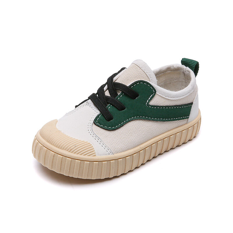 Dziewczynek chłopców brezentowych butów 2021 jesień niemowląt buty dla małego dziecka miękkie dno antypoślizgowe dzieci dorywczo Anti-kick buty dzieci Sneakers