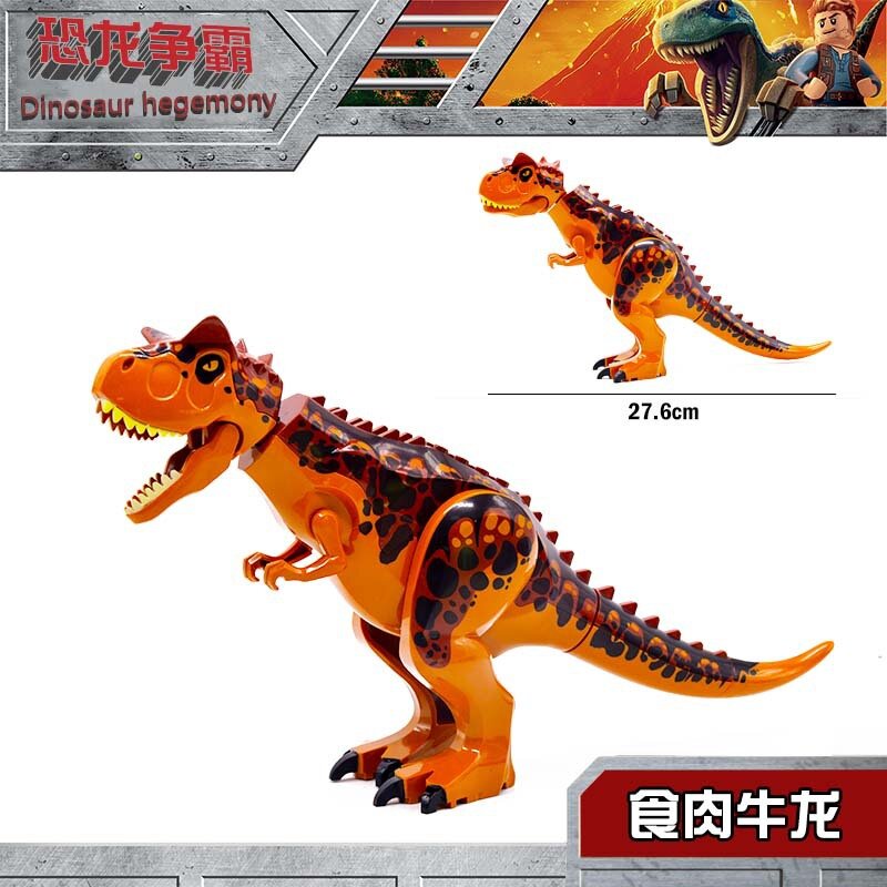 Große Größe Jurassic Dinosaurier Welt Park Pterosaur Triceratops Indominus T-Rex Modell Abbildung Lepining Blöcke Ziegel Spielzeug für Kinder