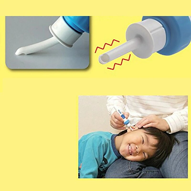 Ear Wax Removal Kit Ear Cleaner Portable Automatic Electric Vacuum Ear Wax Earwax Remover Ear-Pick Clean Tools Set