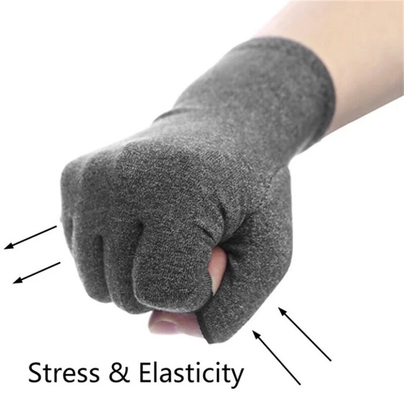 Half-Finger Gloves Pessure Gloves Unisex Ultra-Stretch Health Rehabilitations Gloves Anti-Edema Sport Breathable Wrist Support