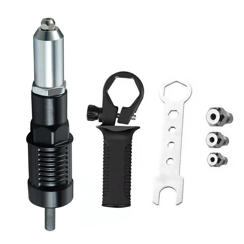 Electric Rivet Nut Gun Riveting Tool Cordless Riveting Drill Adaptor Insert nut tool Multifunction Nail Gun Auto Rivet