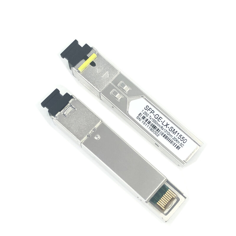 SC SFP Fiber Optic โมดูล1.25G SC 20กม.1310/1550nm Single Fiber โมดูลแสง SFP Transceiver สำหรับ ONU OLT5คู่ความเข้ากันได้