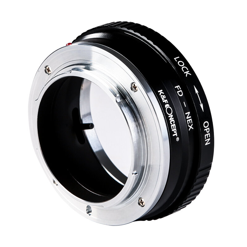 K & F CONCEPT o wysokiej precyzji dla FD-NEX do mocowania obiektywu adapter do Canona FD do montażu na obiektywu do Sony E do montażu na NEX-5R NEX-6 NEX-7 korpusu aparatu