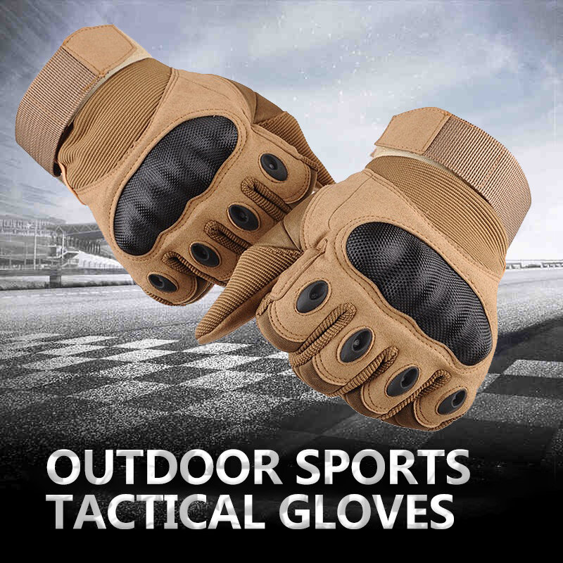 Guantes de cuero artificial para motocicleta, protectores resistentes con pantalla táctil en los dedos, accesorio con protección total en los nudillos perfecto para moto