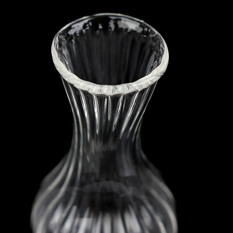 ドールハウス用の透明なガラスの花瓶,1:12,装飾的な花瓶のモデル,家の付属品