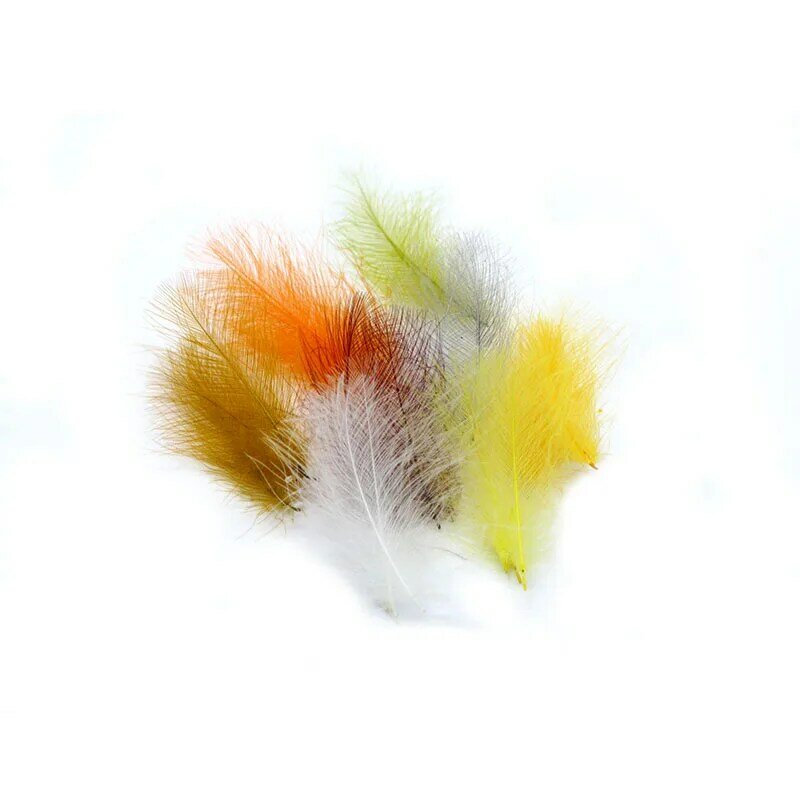 Premium fly tying duck CDC feathers Net 0.5gram Cul De Canard duck butt feathers dry fly wings fly tying materials