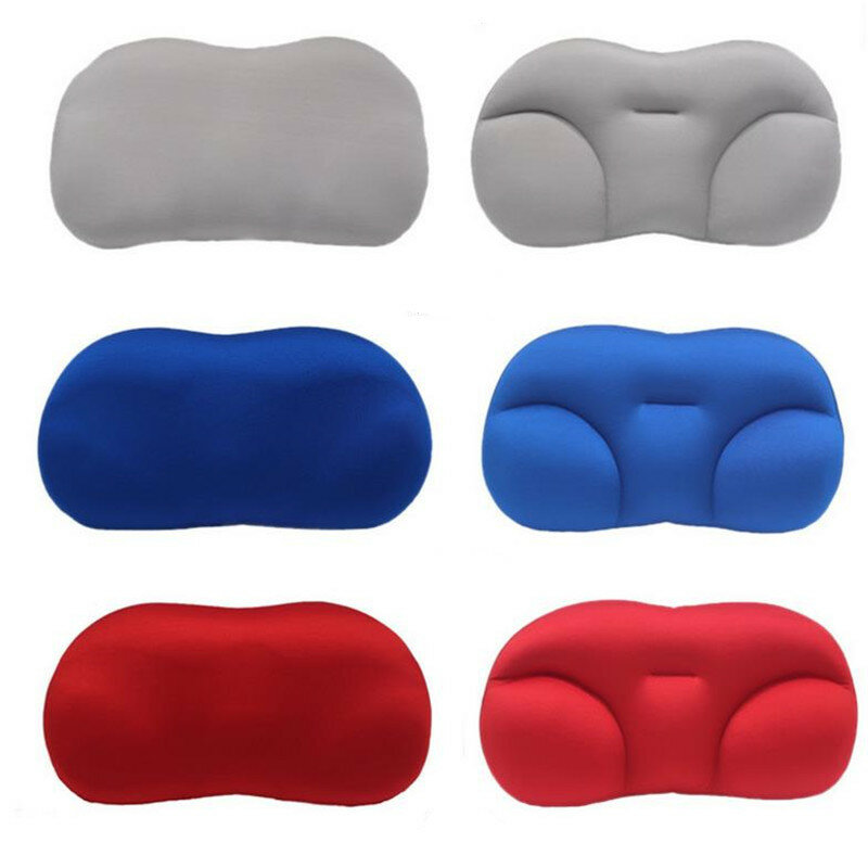 Poduszka pod kark głęboki sen 3D z mikro kulką, poduszka na szyję, głowa, dmuchana poduszka do wypoczynku, zrób to sam, poduszka z bezpłatną poszewką 20 #54