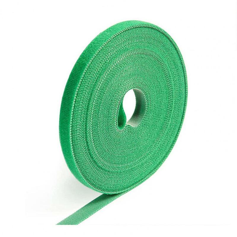 1 Roll Cable Strap Wide Application Fastener Tape Non-sliding Bright-colored Flexible Wire Tie Adjustable Wire Tie Wrap 2021