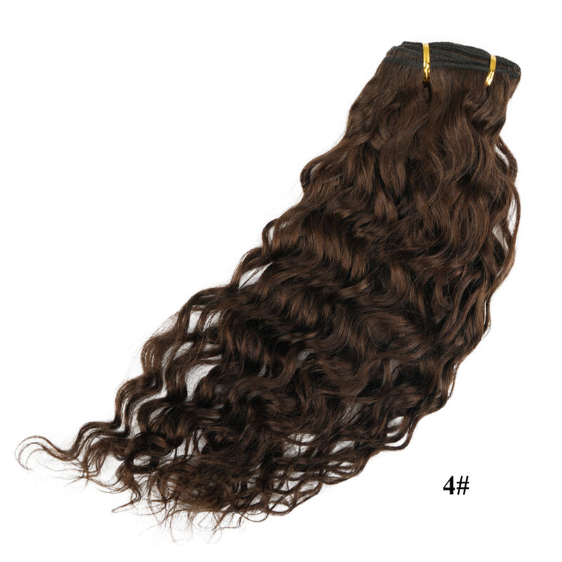 Doreen 120グラム140グラムリアルナチュラルカーリー人間のヘアクリップでエクステンションマシンレミーブラジル毛波状髪型7ピース/セットクリップイン
