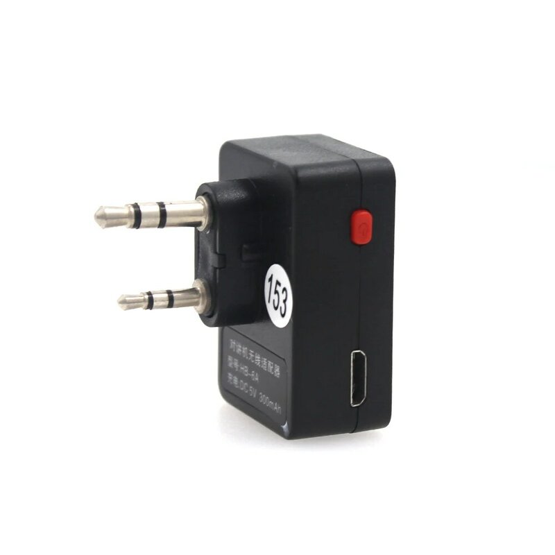 Bezprzewodowa słuchawka zestawu głośnomówiącego AC-Bherdt Zestaw słuchawkowy PPT do radiotelefonu Baofeng UV-82 UV-5R