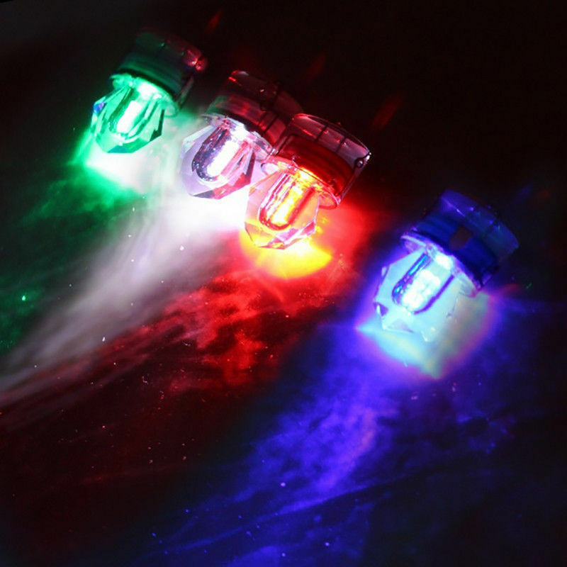 Mini sommergibile LED pesca luce goccia profonda diamante subacqueo pesci calamari esca stroboscopica esca attirare Finder lampada 4 colori