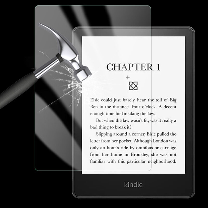 Kaca Film Pelindung untuk 2021 Kindle Paperwhite Generasi 11 6.8 Inci Pelindung Layar Ereader